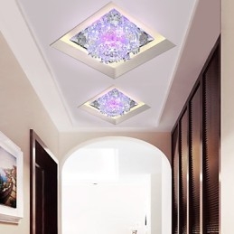 Square Smallpox Lamp Light Crystal Light Creatives Dome Light Tube Lamp Light