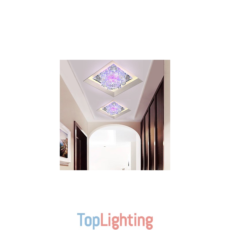Square Smallpox Lamp Light Crystal Light Creatives Dome Light Tube Lamp Light