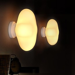 22*22CM Contemporary And Contracted Single Head Lucky Grass Glass Dome Light