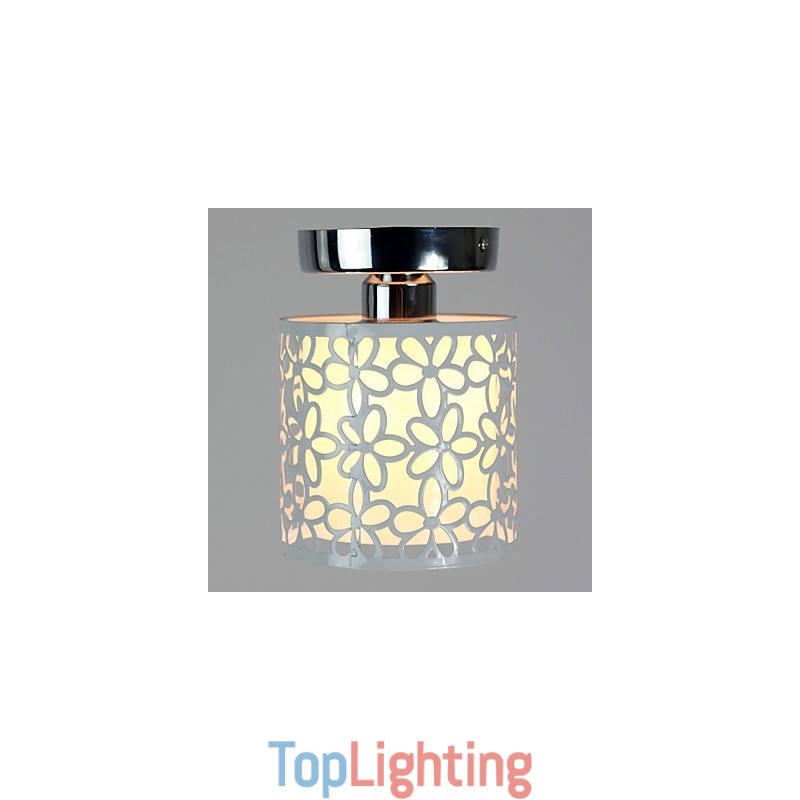 Modern Contemporary Mini Style Painting Metal Flush Mount