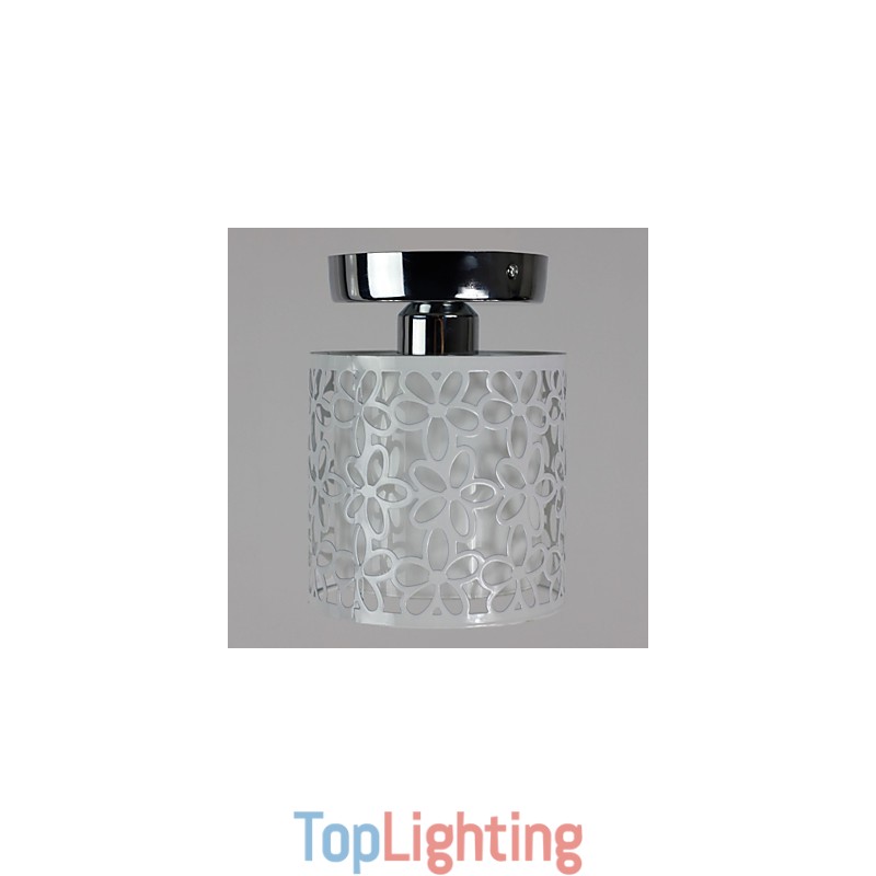 Modern Contemporary Mini Style Painting Metal Flush Mount