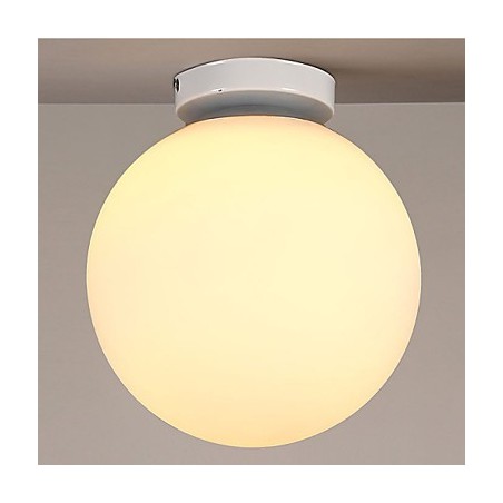 Contracted And Contemporary White Ball Glass Dome Light