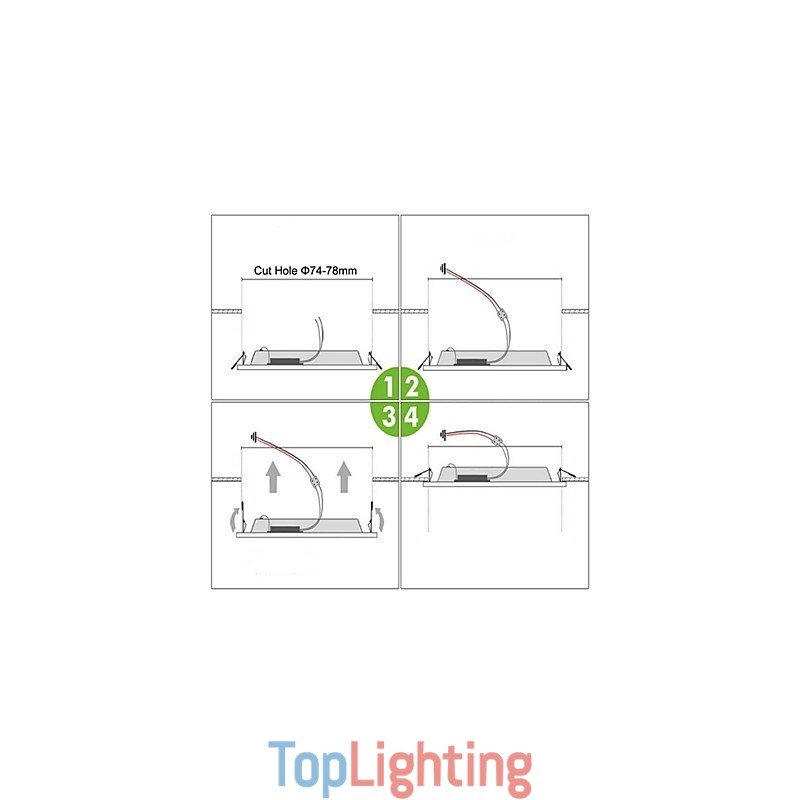 Modern Contemporary Painting Metal Flush Mount