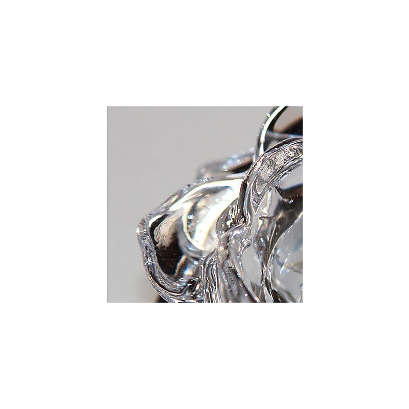 Modern Contemporary Crystal Mini Style Electroplated Metal Flush Mount