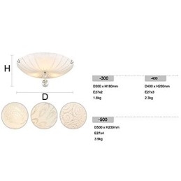 Crystal Flush Mount Light
