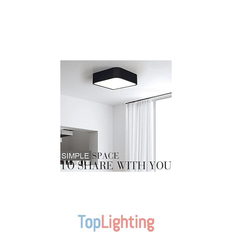 Modern Contemporary Painting Metal Flush Mount Light