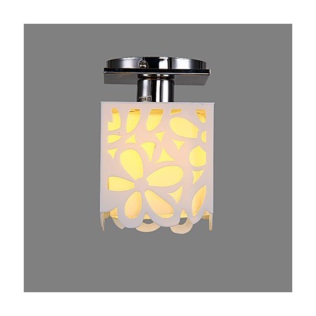 Rustic Lodge Mini Style Electroplated Flush Mount Light