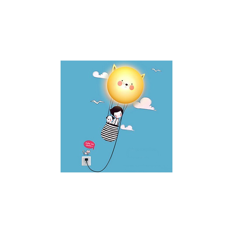 Wall Sconces Modern Contemporary Creative 3D Wall Paper Wall Lamp Light