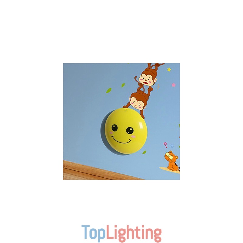 Wall stickers Monkeys light activated intelligent induction smetope adornment wall lamp