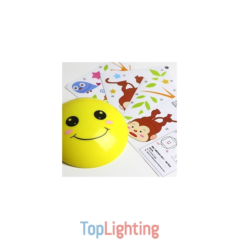 Wall stickers Monkeys light activated intelligent induction smetope adornment wall lamp