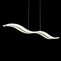 Modern Contemporary Chrome Pendant Light