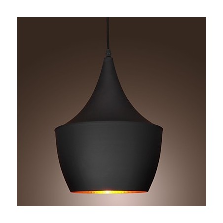 Pendant Light Retro Vintage Tom Dixon Design Black Pendant Light Retro Vintage Tom Dixon Design Black