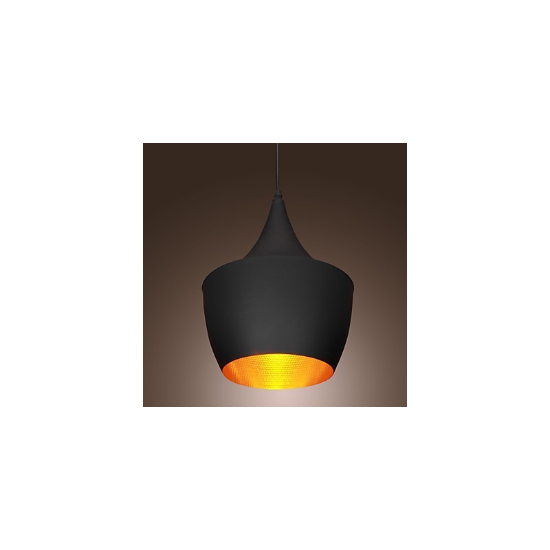 Pendant Light Retro Vintage Tom Dixon Design Black