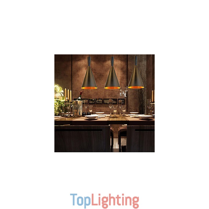 Pendant Light Retro Vintage Tom Dixon Design Black White C Type Cafe pendant lamps