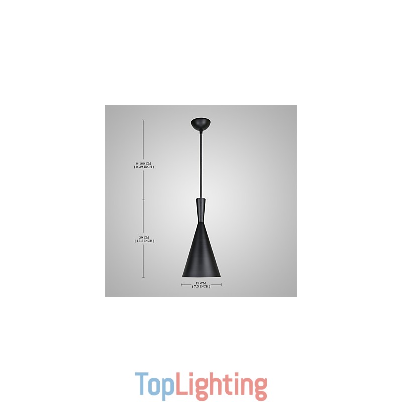 Pendant Light Retro Vintage Tom Dixon Design Black White C Type Cafe pendant lamps