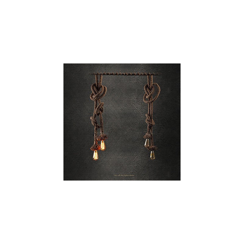 Pendant Lights 2 Lights Industrial wind restoring ancient ways is the cafe counter creative droplight