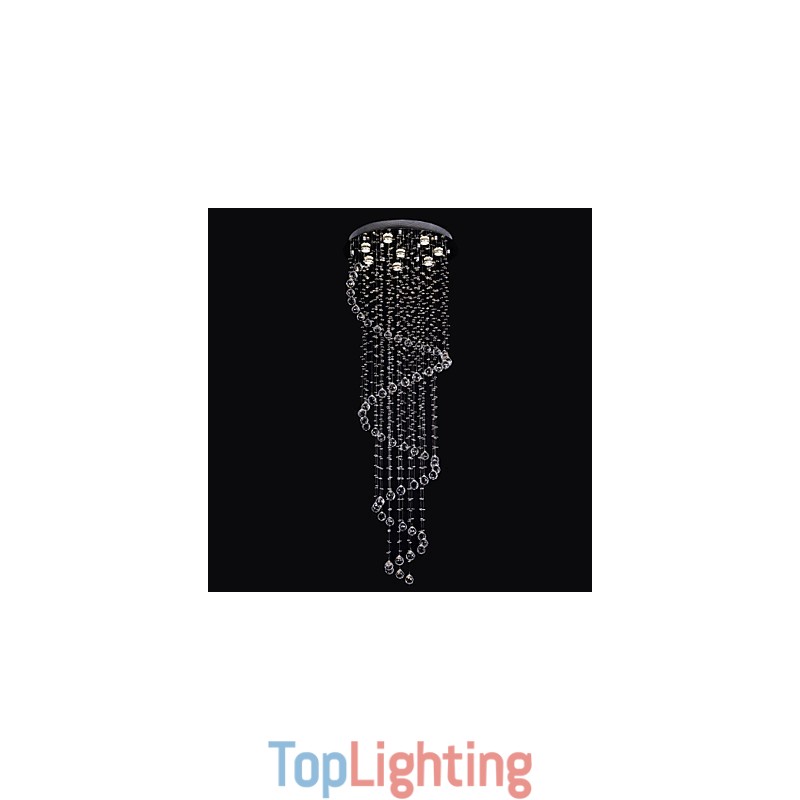 Chandelier Luxury Modern Crystal 8 Lights