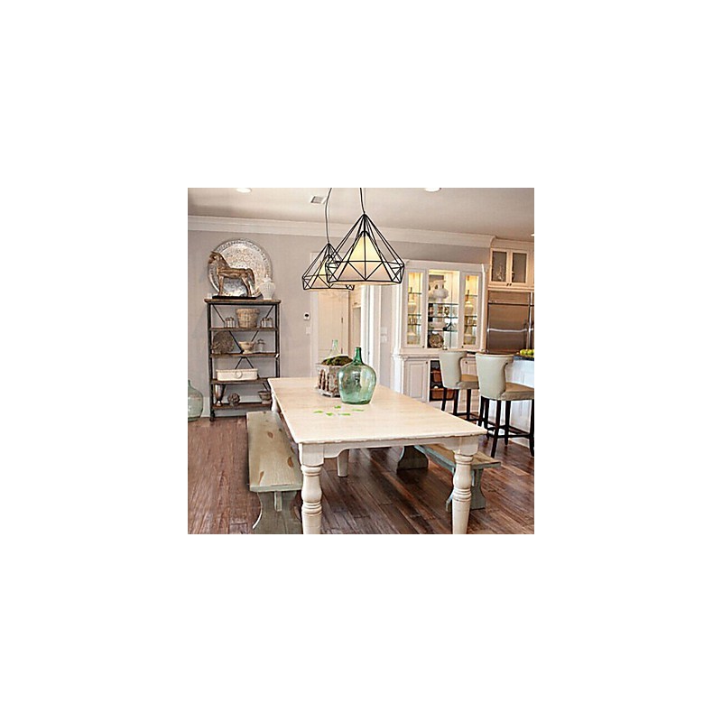 Loft Industrial Wind Restoring Ancient Ways Wrought Iron Lamps Lanterns Birdcage Chandelier