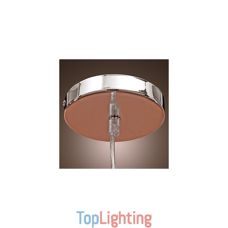 Crystal Drop Pendant Light in Cylinder Style