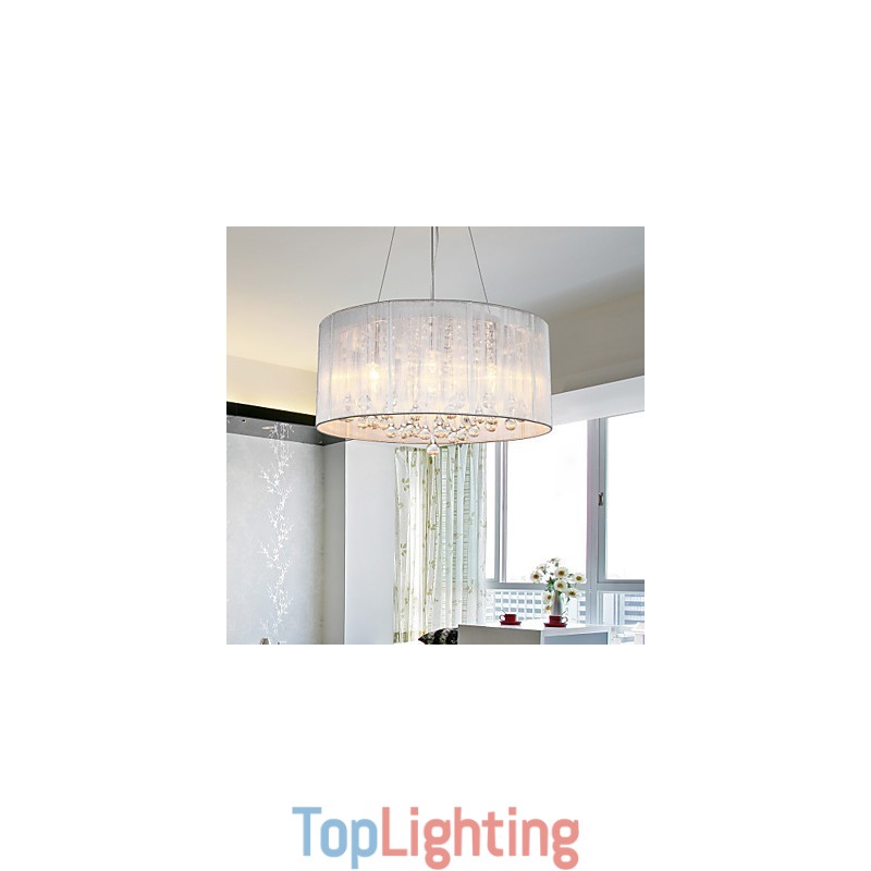Drum Pendant Modern 4 Lights