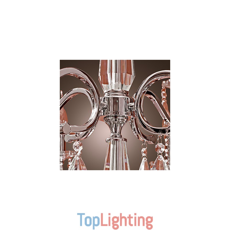 Chandelier Crystal Modern 2 Tiers Living 12 Lights