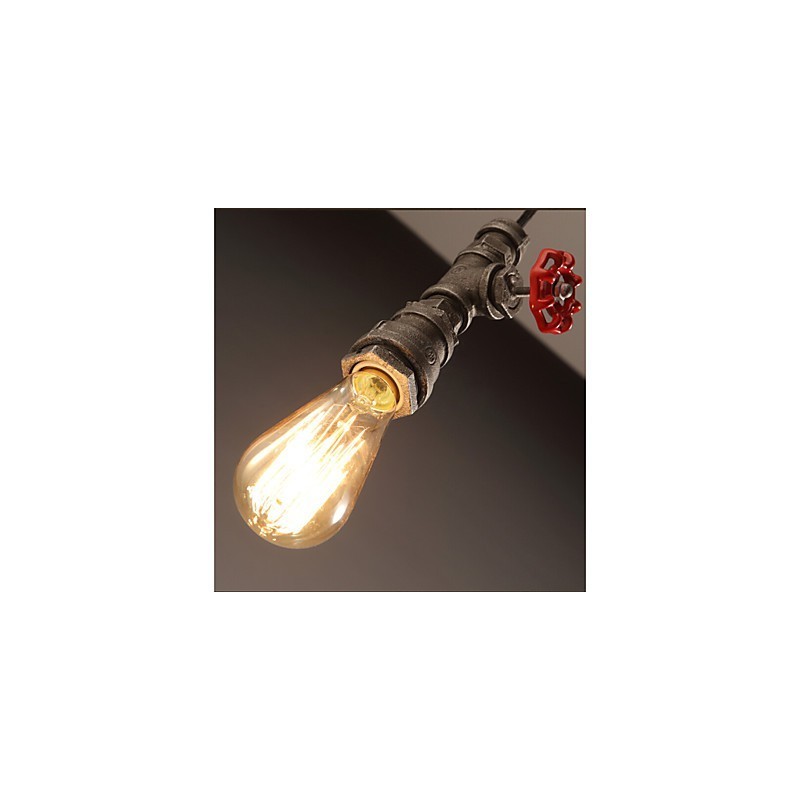 Retro Hanging Lamp Act The Role Ofing Loft Decoration Rural Industrial Pipe Pendant Lamp