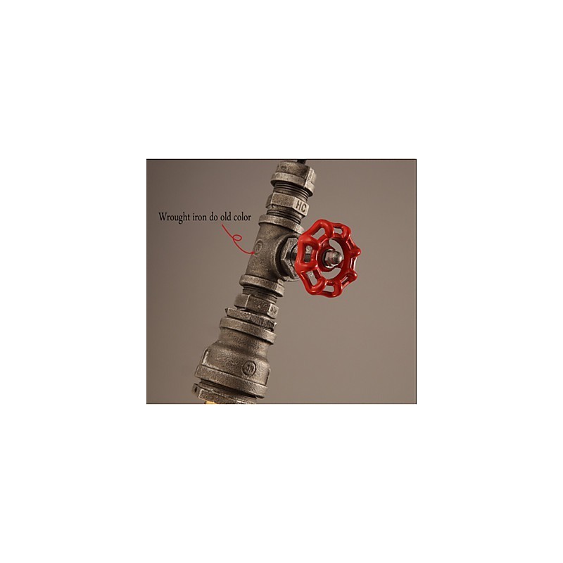 Retro Hanging Lamp Act The Role Ofing Loft Decoration Rural Industrial Pipe Pendant Lamp