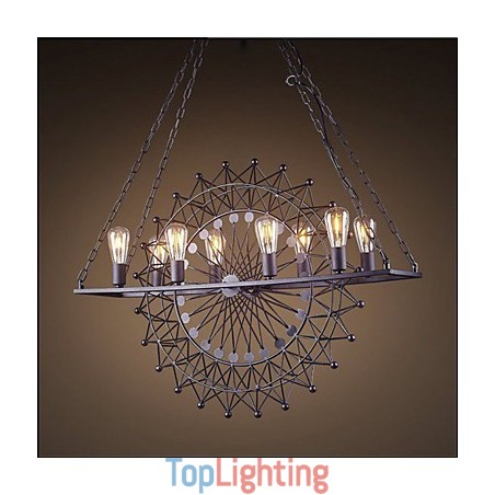 The Skyscraper Wheel Pendant Lamp Industrial Style The Skyscraper Wheel Pendant Lamp Industrial Style