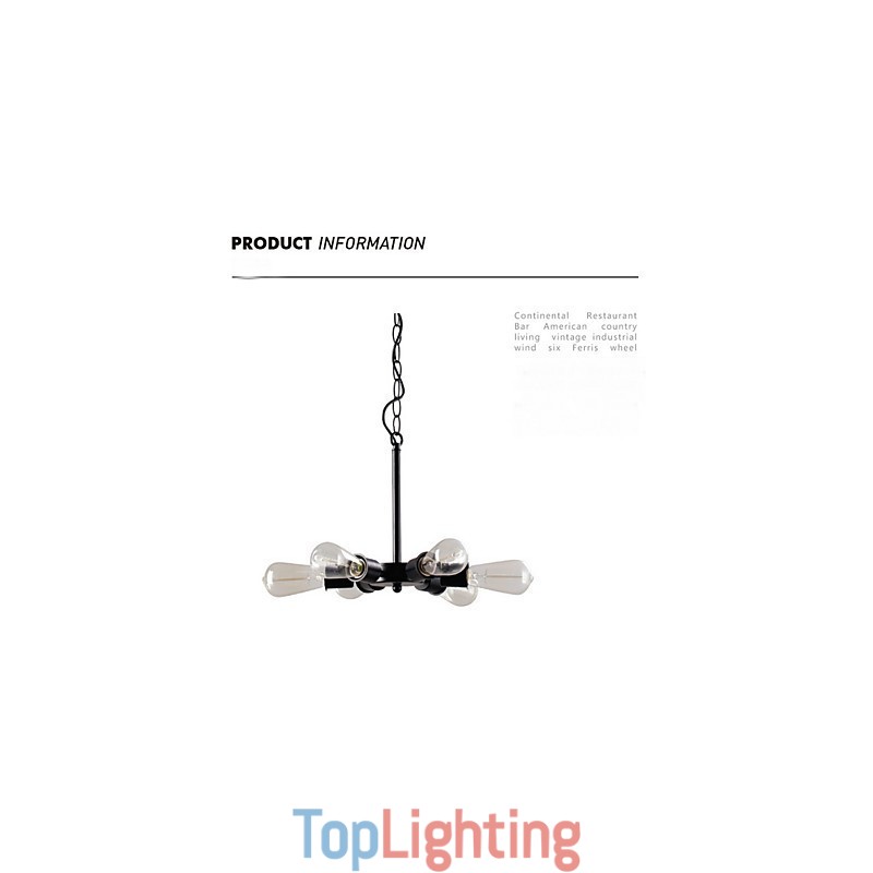Edison Retro Light Chandelier