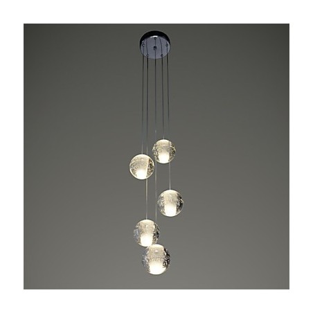 Modern Pendant Light Pendant Lamp Lights G4 Retroifit Chrome Plating Crystal for Stairs Light Modern Pendant Light Pendant Lamp Lights G4 Retroifit Chrome Plating Crystal for Stairs Light