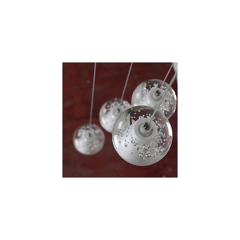 Modern Pendant Light Pendant Lamp Lights G4 Retroifit Chrome Plating Crystal for Stairs Light