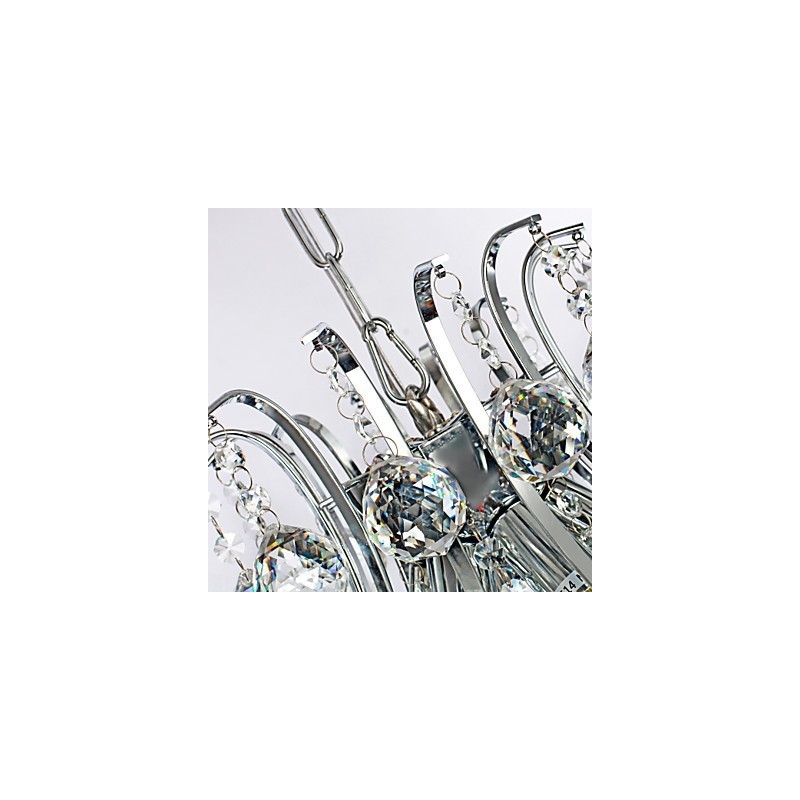 Pendant Light Luxury Modern Crystal Living 6 Lights
