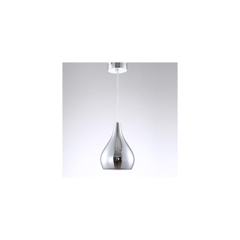 Modern Contemporary Globe Electroplated Metal Pendant Light