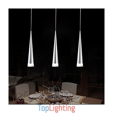 Modern Contemporary Chrome Metal Pendant Light Modern Contemporary Chrome Metal Pendant Light