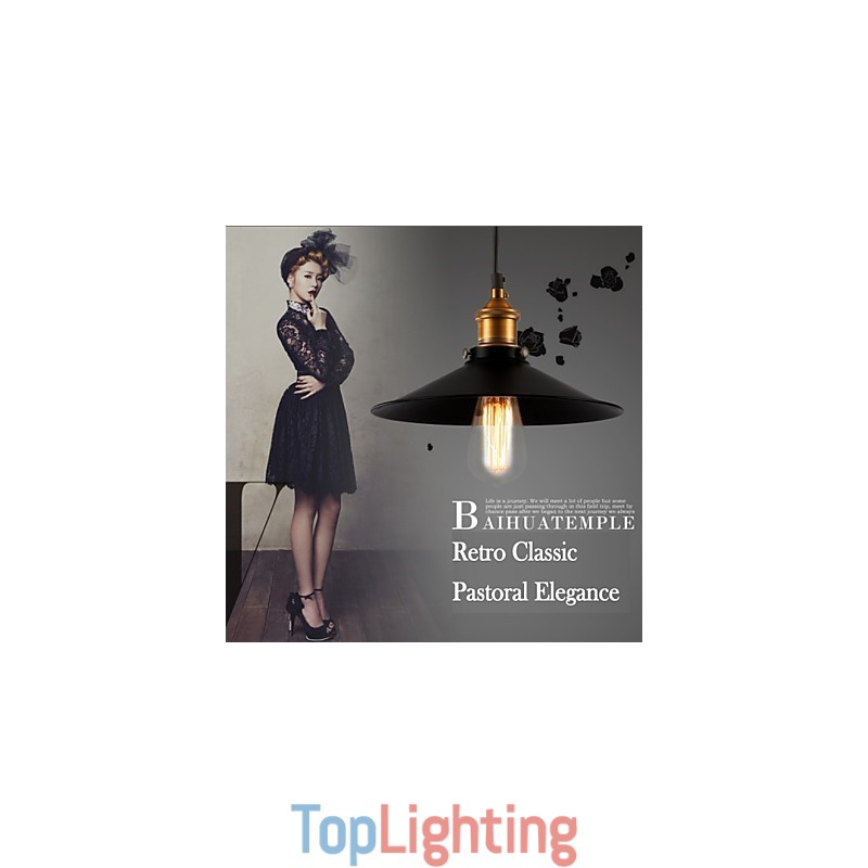 European Style Retro Classic Pendant Light Art Droplight Give Bulb Diameter 30CM