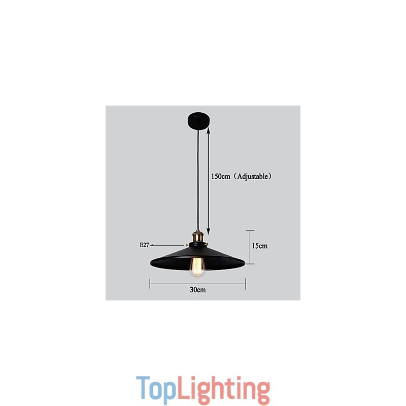 European Style Retro Classic Pendant Light Art Droplight Give Bulb Diameter 30CM