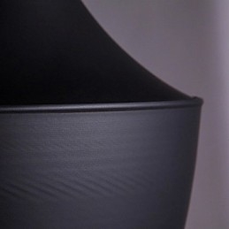 Streamlined Pendant Light in Black