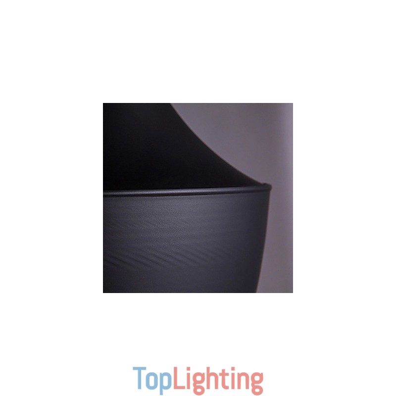 Streamlined Pendant Light in Black