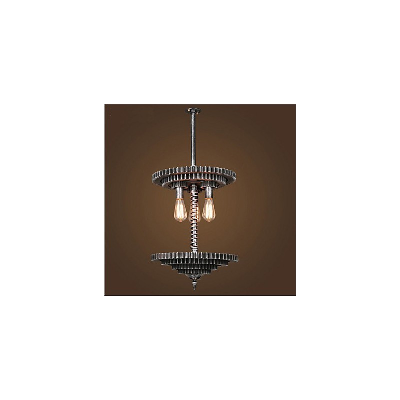 Vintage Lron Chandelier Chandelier Creative Mechanical Gear