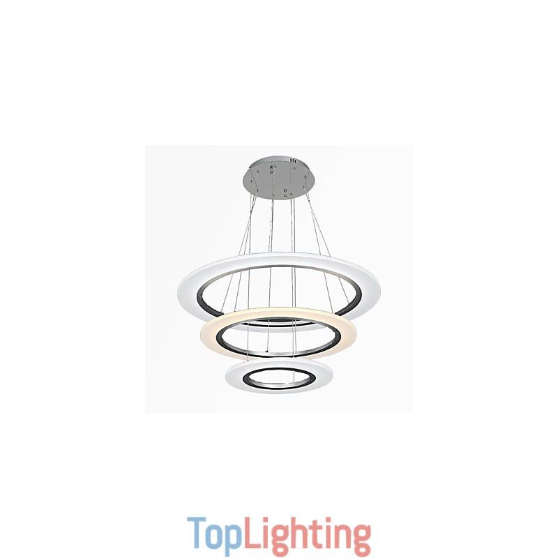 3 Ring DIY Shape Acrylic Pendant Light Ceiling Lamps Chandelier Fixtures with