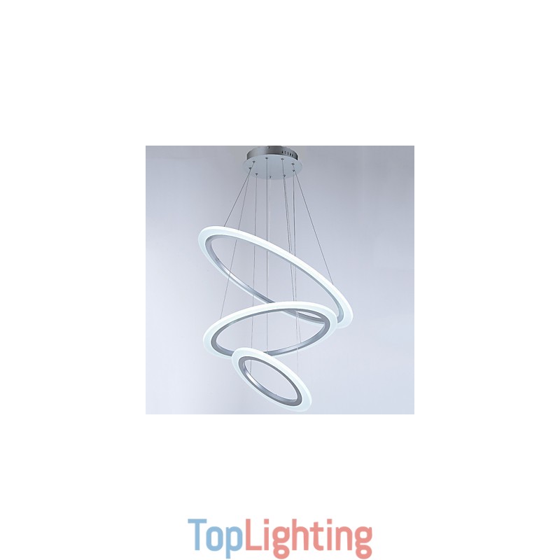 3 Ring DIY Shape Acrylic Pendant Light Ceiling Lamps Chandelier Lighting