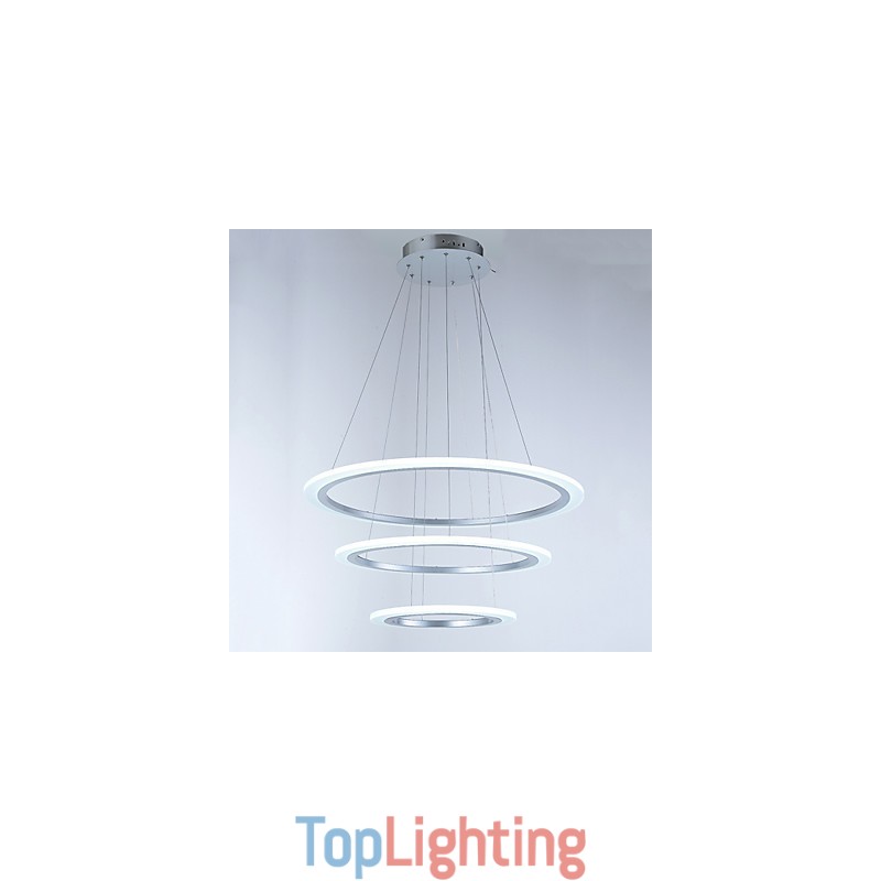 3 Ring DIY Shape Acrylic Pendant Light Ceiling Lamps Chandelier Lighting