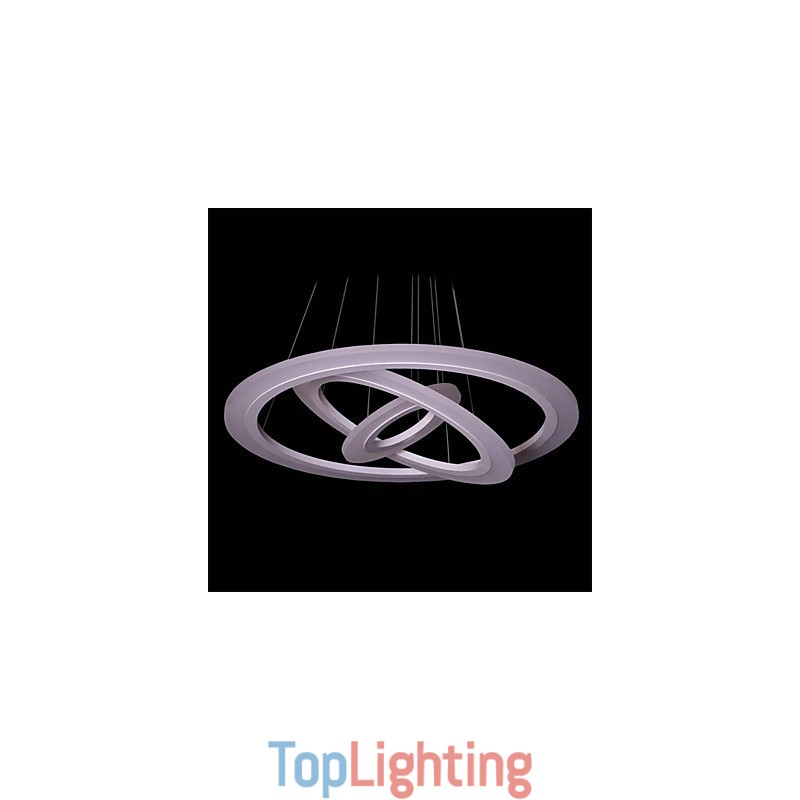 75 Watt Modern Contemporary Painting Acrylic Pendant Light