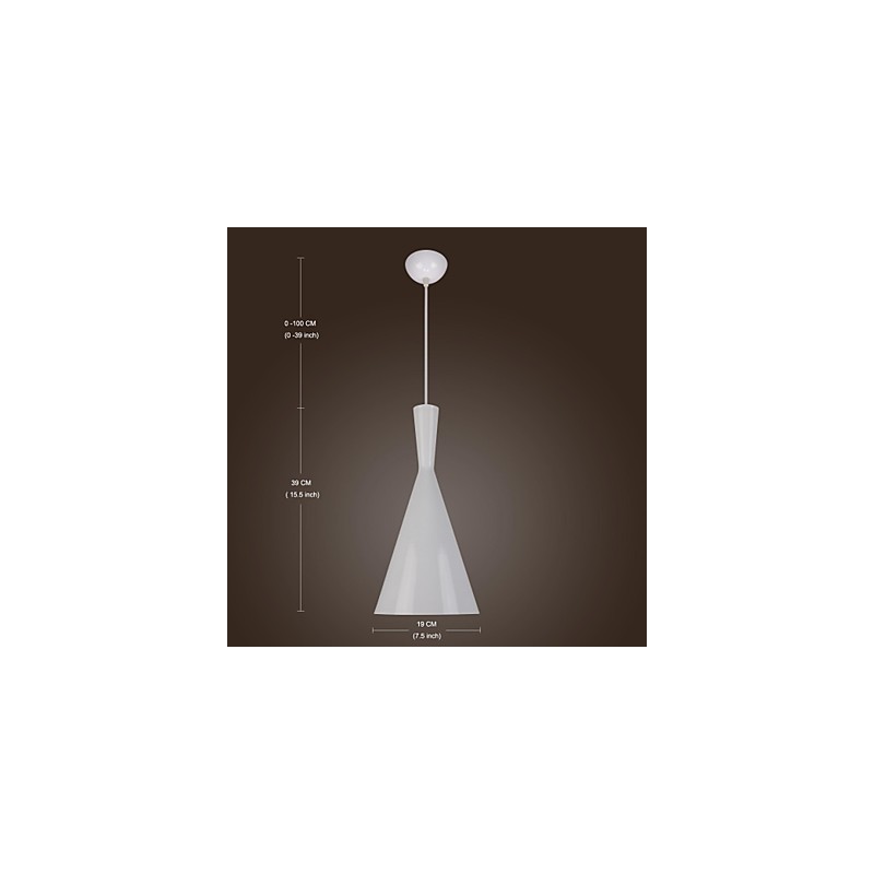 Modern Contemporary Retro Country Painting Metal Pendant Light