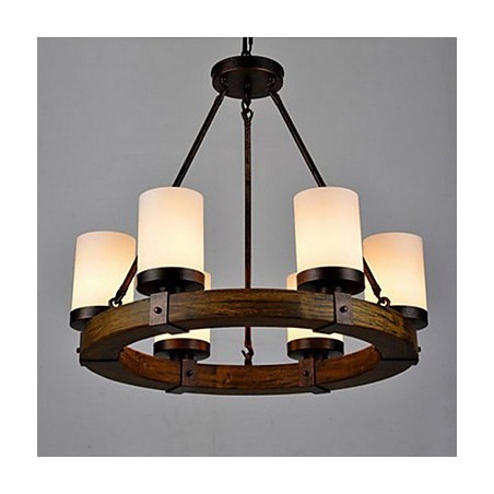 Vintage Old Wood Wooden Chandelier Vintage Old Wood Wooden Chandelier