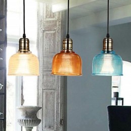 Nordic Small Droplight Of Stained Glass Chandelier Restoring Ancient Ways