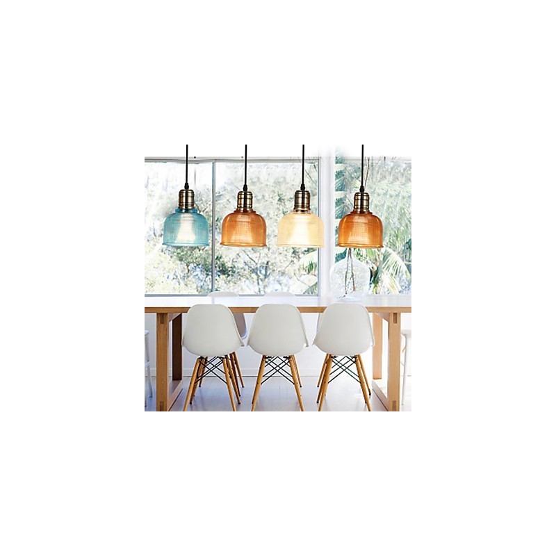 Nordic Small Droplight Of Stained Glass Chandelier Restoring Ancient Ways