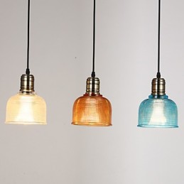 Nordic Small Droplight Of Stained Glass Chandelier Restoring Ancient Ways