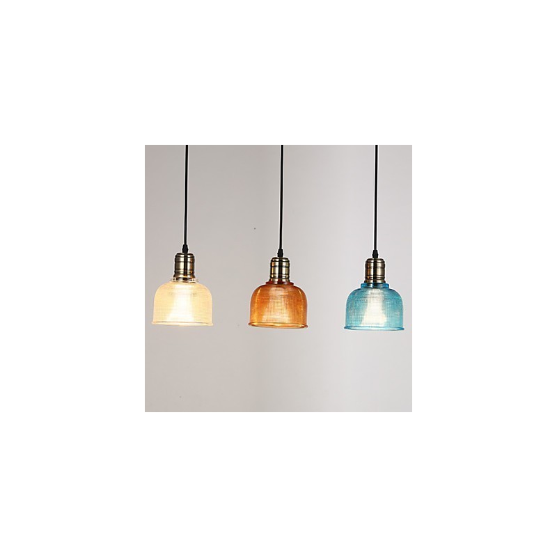 Nordic Small Droplight Of Stained Glass Chandelier Restoring Ancient Ways