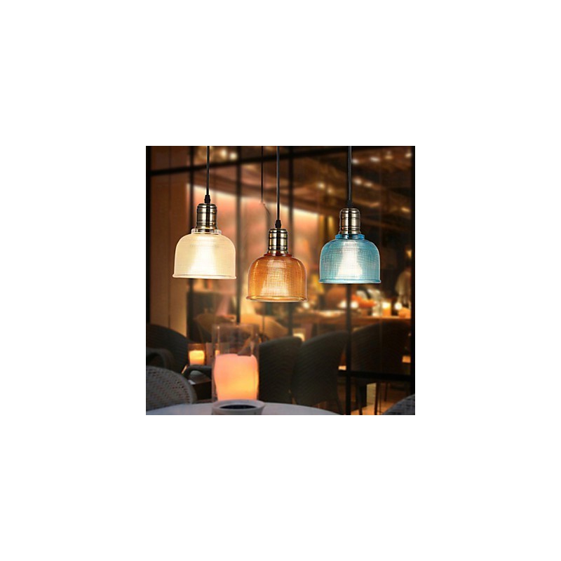 Nordic Small Droplight Of Stained Glass Chandelier Restoring Ancient Ways
